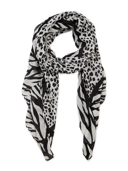 Black Urban Safari Scarf